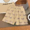 23SS Bebek Set Çocuk Setleri Çocuk Tasarım Kıyafetleri Erkek Yuvarlak Boyun Saf Pamuk Ayı Mektubu Logo Baskı Kısa Kollu T-Shirt Elastik Bel Şortu Takım Bebek Giysileri