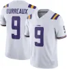 LSU Tigers Camisa de futebol personalizada NCAA College Joe Burrow Burreaux Odell Beckham Jr. Justin Jefferson Tryann Mathieu Leonard Fournette Ja'Ma