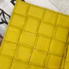 10a Top Quality BV's Candy Cassette Bags Fashion Designer vaxad Cohide Knited Woman Shoulder Bag Lady Fashion äkta läder Yellow Color Handväskor Gratis frakt