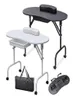 Pedicure Manicure Foldbar Portable Nail Table Manicure Equipment för Nail Salon med Bag Beauty Salon Furniture3493057