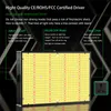 フルスペクトルグローライト1000W 1500W 576PCS LED High PPFD Grow Light with Ten