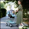 Carrinhos de bebê crianças maternidade luxo alta landview 3 em 1 portátil carrinho conforto para nascido gota bebê b terno popular moda elástica