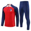 2023 2024 البالغين الذكور والأطفال Madrid Tracksuit Chandal Futbol Succer Suit 22 23 24 Atletico Tracksuit