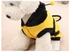 Vestuário para cães Roupas para animais de estimação bonito engraçado abelha filhote de cachorro casaco de pelúcia velo gato traje com capuz