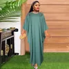 Ethnic Clothing African Dresses For Women Dashiki Long Maxi Dress 2024 Spring Summer Ladies Traditional Fairy Dreess