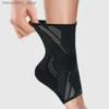 足首サポート1 PCS ANK BRACE COMPRESSION SEVEバスケットボールサッカーランニングスポーツANKガードは、アチルス腱炎を軽減する腫れを軽減するQ231124