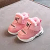 Boots Kids Baby Girl Boy Shoes Soft Nonslip Infant First Walkers Winter Warm Plush Sneakers Toddler for 231124