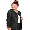 체로키 작업복 코어 스트레치 여성은 스크럽 재킷 재킷 Zip Front 4315