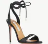 Perfect SummerTessa Sandali Bow Tie Pump Suede sexy giocoso indietro Party Lady High Heels BOX 35-43