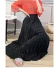 Skirts SELLING Miyake Fashion Fold Pure Color Pleated Skirt Thick IN STOCK