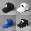 Berretto da baseball in rete lettera cappelli da uomo moda maglia multicolore unisex cappello modelli classici ricamo fibbie in cotone semplice cappello firmato poliestere PJ032 F23