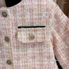 Zestawy odzieży zimowe dziewczyny ubrania jesień moda gęsta ciepła kurtka spódnica bawełniana wyściełana płaszcza dzieci odzież wierzchnia 2PCS