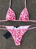 Kobiety projektantki stroje kąpielowej bikini garnitur kobiet seksowny strój kąpielowy panie bez pleców liter wielokolorowy Lato Time Bathing Suits Wind Cak Swimodear P60 5CKT