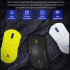 Möss Darmoshark M3 4K Mouse Wireless BT50 Wired Trimode Rechargeble Gaming 26000DPI PAM3395 Optical Esports Computer 231123