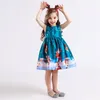 Robes de fille Enfants Noël Rouge pour les filles Père Noël Bonhomme de neige Noël Princesse Costume Année Fête Soirée Robe de Bal 4 10 Y 231124