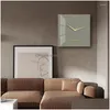 Relógios de parede Relógios de parede Arte Moderna Frane Relógio Luxo Grande Tamanho Quarto Design para Home Drop Delivery Home Garden Home Decor Relógios Dhq6z