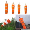 24 30 40 60inch Airport Windsock Aviation Outdoor Wind Sock Bag Camping Flag Decorative Objects Figurines305p