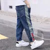 Jeans 1PC Kids Baby Boys Jeans Cotton Clothes Clothing Pants Toddler Infant Boy Tops Denim Trousers Children Wears 4-11 Yeas 230424