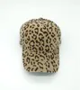 Ball Caps Erwachsene Casual Leopard Print Baseball Cap Frauen Männer Sport Hut Mit Echt Fell Pompon Trucker Hüte Gorros