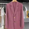 Ternos femininos moda feminina blazer sólido pequeno terno formal casaco fino ajuste versão coreana design sentido jaquetas