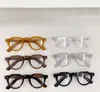 Neue optische Modedesign-Brille M12 runder Cat-Eye-Rahmen aus Acetat, schlichter und avantgardistischer Stil, High-End-Brillen mit Box für verschreibungspflichtige Brillengläser