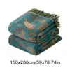 Deken Katoen Gaas Bankhoes Nordic Four Seasons Universele Handdoek Plaid voor Picknickdeken Sprei Zomer Airconditioning Deken 230422