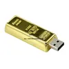 Andere schijven Opslagplaatsen Metal Blion Gold USB-flashdrive 128 Gb Nieuwste ontwerp Bar USB3.0 64 Gb Cle-geheugen U Stick 4 Gb 8 Gb 16 Gb 32 Gb Pendri Dhbin