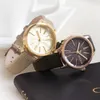 Wristwatches Ladies Leather Simple Fashion Casual Quartz Watch Women Luxury Famous Female Good Quality Clock Gift Noble Purple Girl Hours