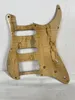 Upgrade and load SSH electric guitar wood guard board Perfect tiger grain maple StainGuitars Wooden Pickguard Guitar Parts Replacement