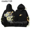 Nieuwe Mannen 24ss vrouwen Travis foam letter print spaceshipone Kirin modemerk hoodie kaneyees designer persoonlijkheid heren dames hoodie