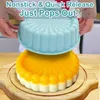 Nouveau silicone rond poêle charlotte gâteaux de cuisson à pâtisserie Sponge Flan Moule de fraises Shortcake Pan de cuisson