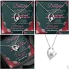 Pendentif Colliers Zircon Cubique Coeur Collier 925Sier Amour Colliers Pour Femmes Mode Bijoux Drop Livraison Bijoux Colliers Penda Dhti7