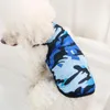 Abbigliamento per cani Vestiti mimetici Estate Gilet sottile per gatti T-shirt per cuccioli carini Morbido comfort Teddy Chihuahua Senza maniche Articoli per animali domestici