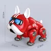 Elektriska RC Animals Violent Dog Robot Sensor Touch Electric Toy Children Intelligent Virtual Pet 231124