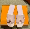 Donne sandali Designer Brand Slifor Flip piatti Flip Crocodile Slide Slide Ladies Beach Sandal Summer with Box