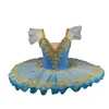 Dancewear traje bailarina palco desempenho vestido de balé para criança adulto balé profissional tutu cisne lago panqueca tutu menina criança dança 231124