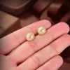 Designer Stud for Women Luxury Vivian Pearl Earring Retro smycken Fashion Woman Earings Accessories Westwood 3043