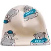 Caps s Bonnet chaud épaissir polaire dessin animé mignon dinosaure hiver enfants pour nouveau-né bébé enfant bonnets chapeau de naissance P230424