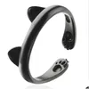 Band Ringen Dier Kat Oren Band Ringen Voor Vrouwen Meisjes Mooie Hond Klauw Vinger Ring Mode-sieraden Drop Levering Sieraden ring Dh1Ws