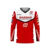 Cykeltröjor toppar Gasgas Downhill Jersey Moto Enduro Mtb Dirt Bike Mens Maillot Hombre ATV Motocross DH Off Road Mountain Cyclin235n