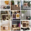 Oggetti decorativi Figurine Mini Retro Desk Decor Altoparlante Bluetooth Ricarica USB wireless Subwoofer Bluetooth Desktop Kawaii Decorazione Cute Decor 230422