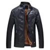 Hommes en cuir marron véritable veste hiver épais noir manteaux hommes vêtements Standard fermeture éclair coupe-vent hommes réel manteau de fourrure 6XL