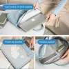 Briefcases Multi-functional A4 Document Bags Filing Products Portable Waterproof Polyester Storage Bag For Notebooks Pens Computer