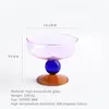 Bowls Ins Style Creative Multi-Color Glass Bowl Fruit Sallad Soup Breakfast Tabell Proving For Adult Baby