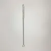 Bar Accessories Drinking Straw Reusable Straws with Cleaner Brush Set High Quality Eco Friendly Stainless Steel Metal Straw ZZ