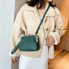 Sacos de noite Casual Clip Bag Simples Mulheres Messenger PU Couro Lady Ombro Crossbody Kiss Lock Party Clutch Bolsa 231123