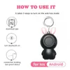 Nuovo Mini Localizzatore GPS per Gatti Dispositivo di localizzazione per animali domestici Dispositivo di localizzazione anti-smarrimento Bluetooth senza fili Localizzatore di chiavi per auto Accessori