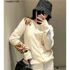 Novo designer jumper mulheres suéteres roupas de moda marca pulôver outono inverno senhoras suéter multi cor solta multi colorsleeves mens mulheres hoodies