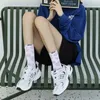 Vrouwen Sokken Japan Harajuku Grappige Cartoon Koe Mode Gedrukt Gestreepte Dames Katoen Korea Zoete Gelukkig Melk Calcetines