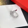 2023 Charming Brand Jewelry Ring Classic Premium Accessories Valentines Day Exclusive